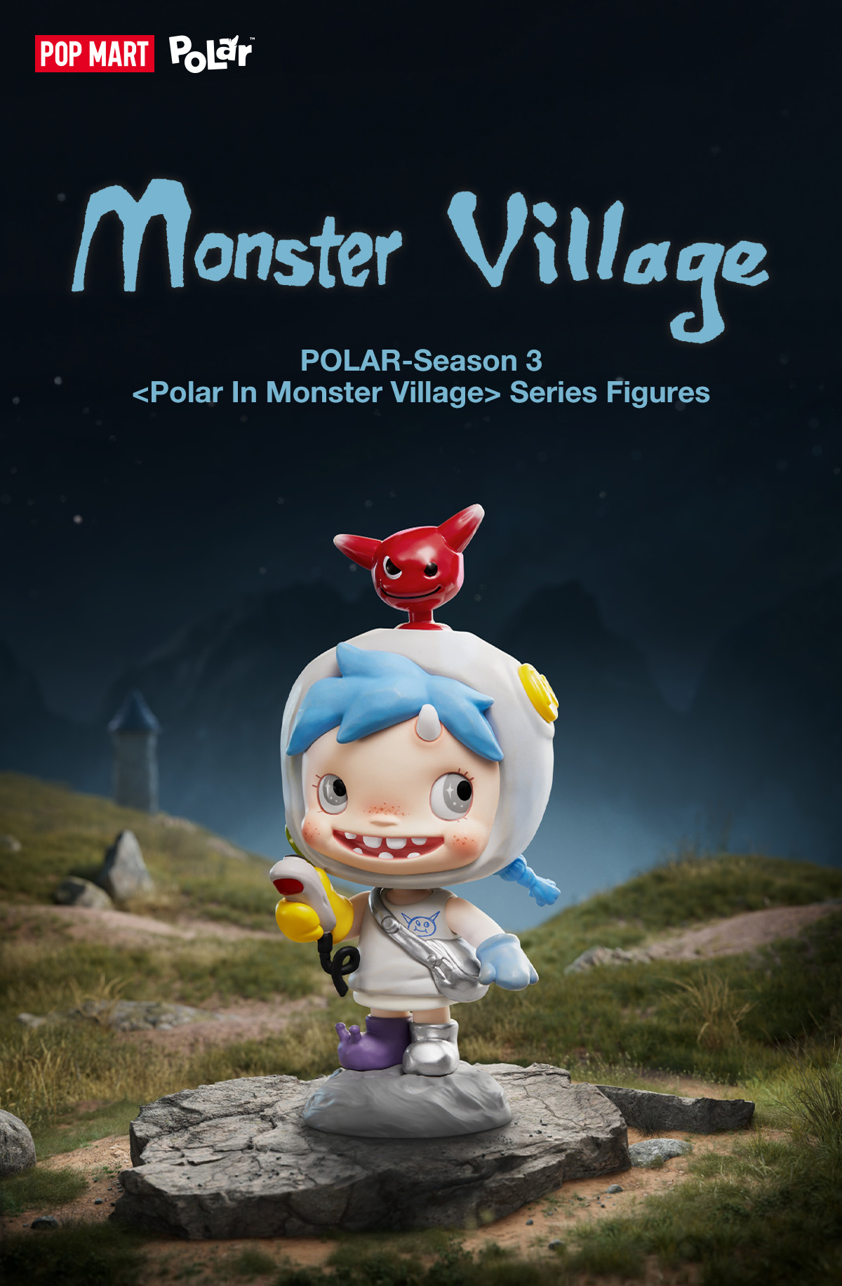 POPMART Polar Season 3 シリーズ POP NOW:Polar-Season 3 <Polar In Monster Village> Series Figures
