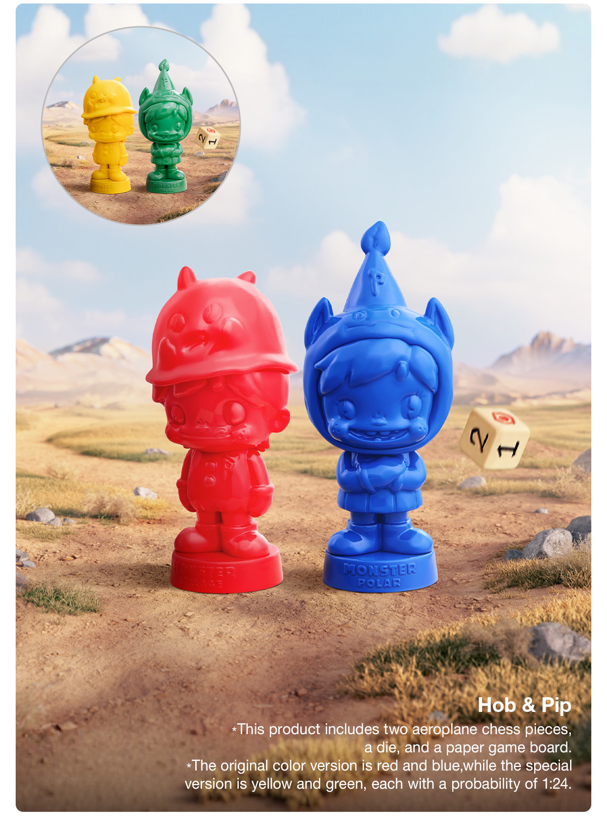 POP NOW:Polar-Season 3 <Polar In Monster Village> Series Figures