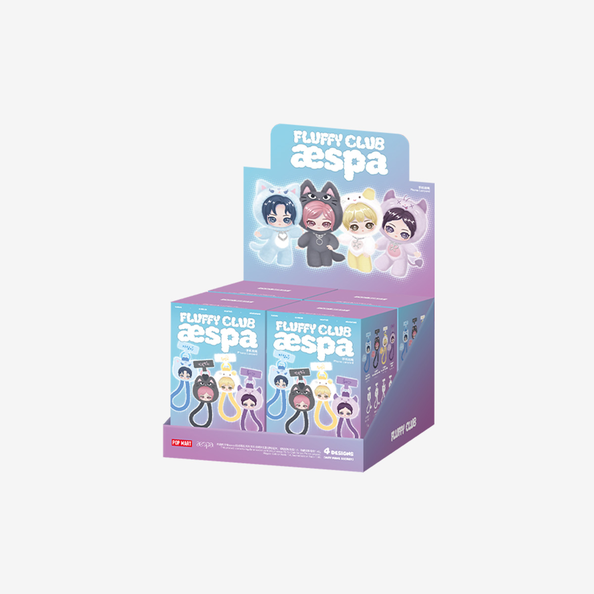 aespa Fluffy Club Series Phone Lanyard - POP MART (Denmark)
