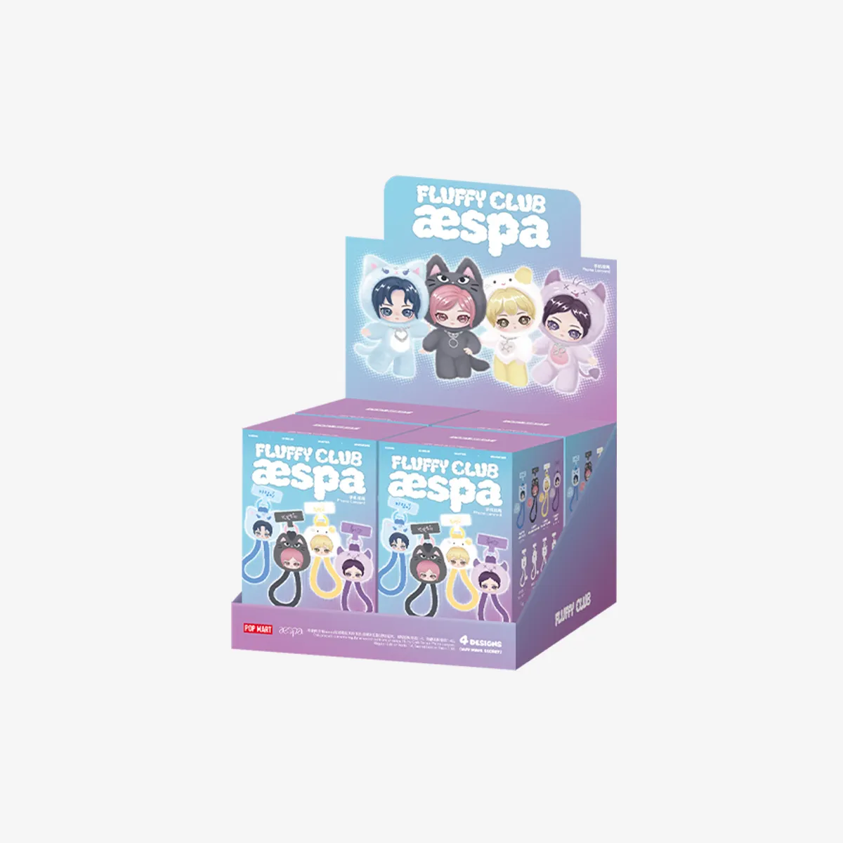 aespa Fluffy Club Series Phone Lanyard - POP MART (Denmark)