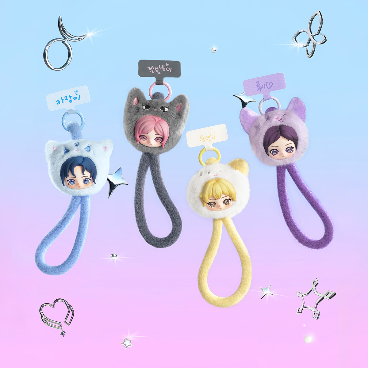 aespa Fluffy Club Series Phone Lanyard - POP MART (Denmark)