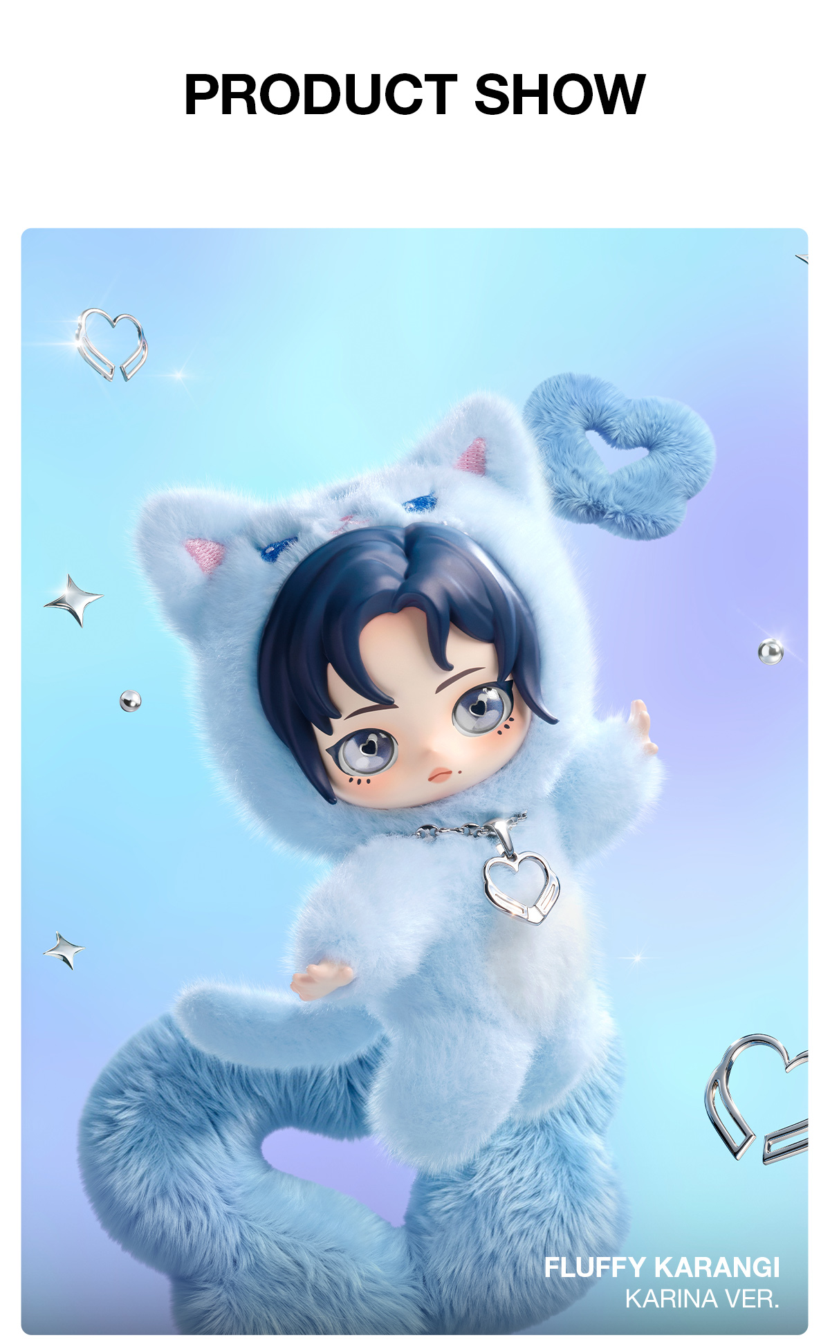 aespa Fluffy Club Series Vinyl Plush Doll Pendant - POP MART
