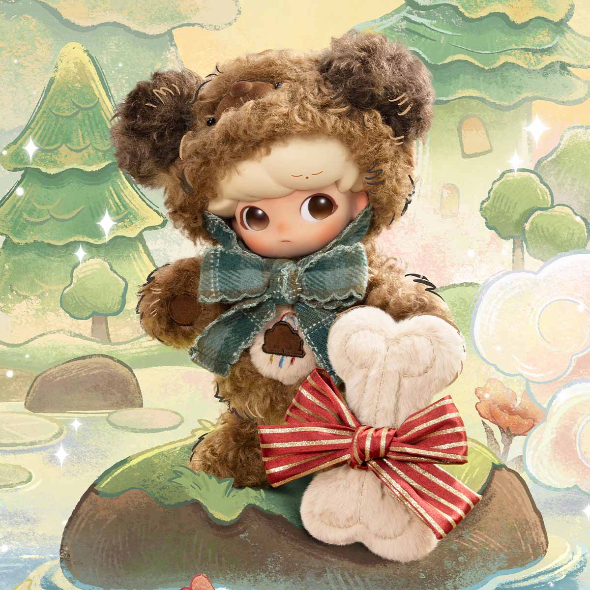 DIMOO Tiny Puppy 1/8 Action Figure - POP MART (Singapore)