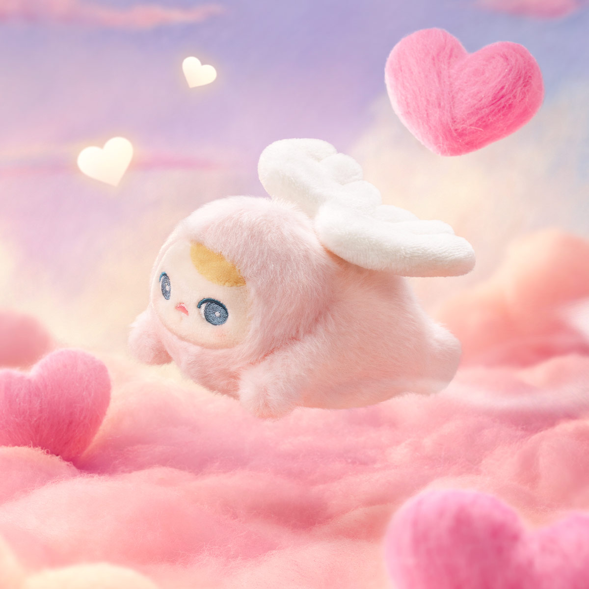PUCKY FLYING BABIES シリーズぬいぐるみペンダント - POP MART (Japan)