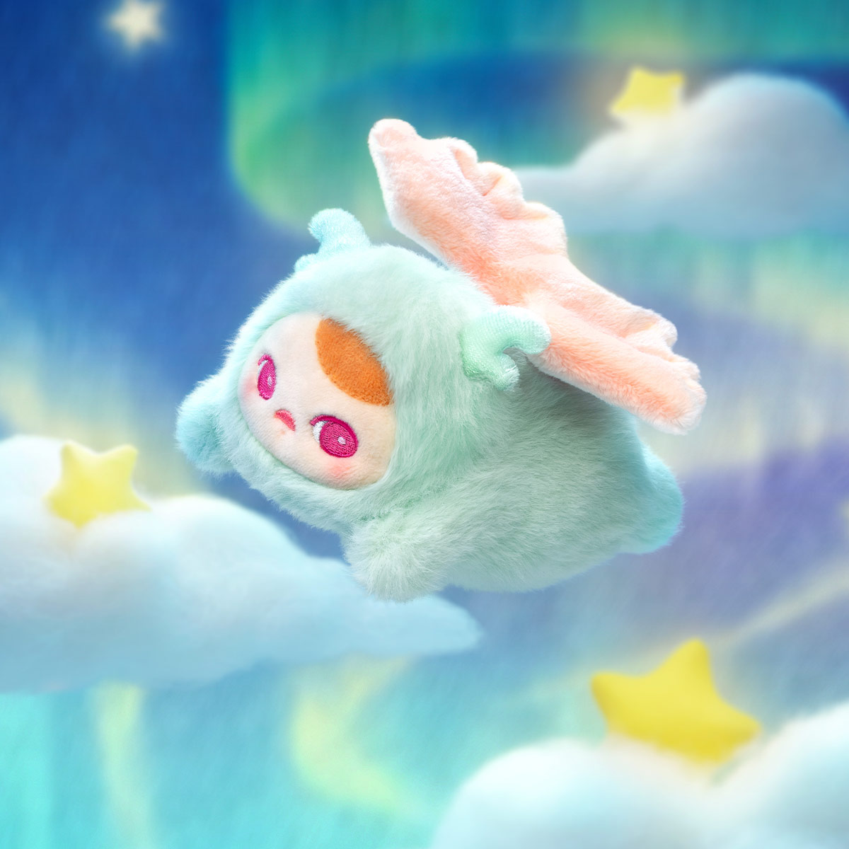 POPMART 、PUCKY、 フライングベイビーズ 、Jellyfish PUCKY FLYING BABIES シリーズぬいぐるみペンダント - POP MART (Japan)
