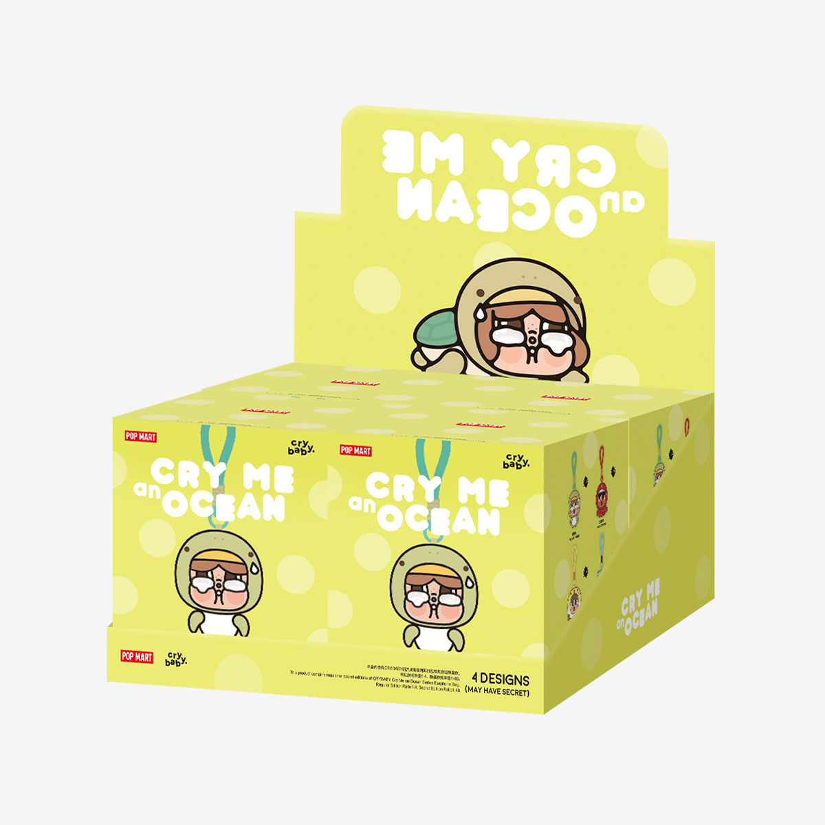 CRYBABY Cry Me Oceanシリーズ イヤホンケース CRYBABY Cry Me an Ocean Series Earphone Bag - POP MART (Singapore)