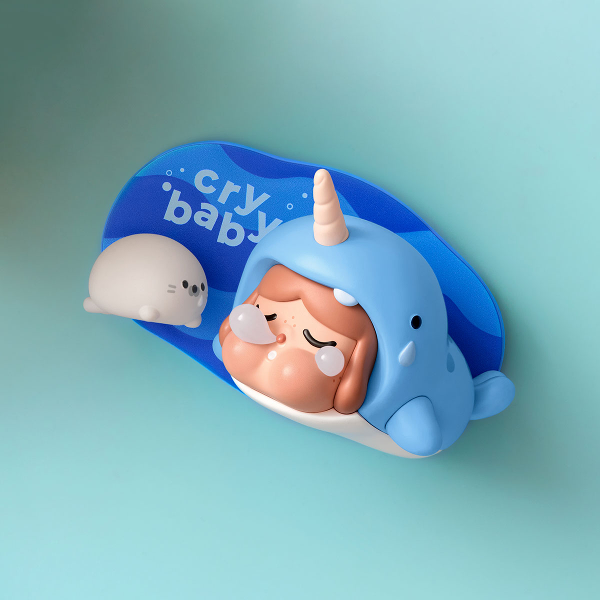 CRYBABY Cry Me an Ocean Series Fridge Magnet - POP MART (Japan)