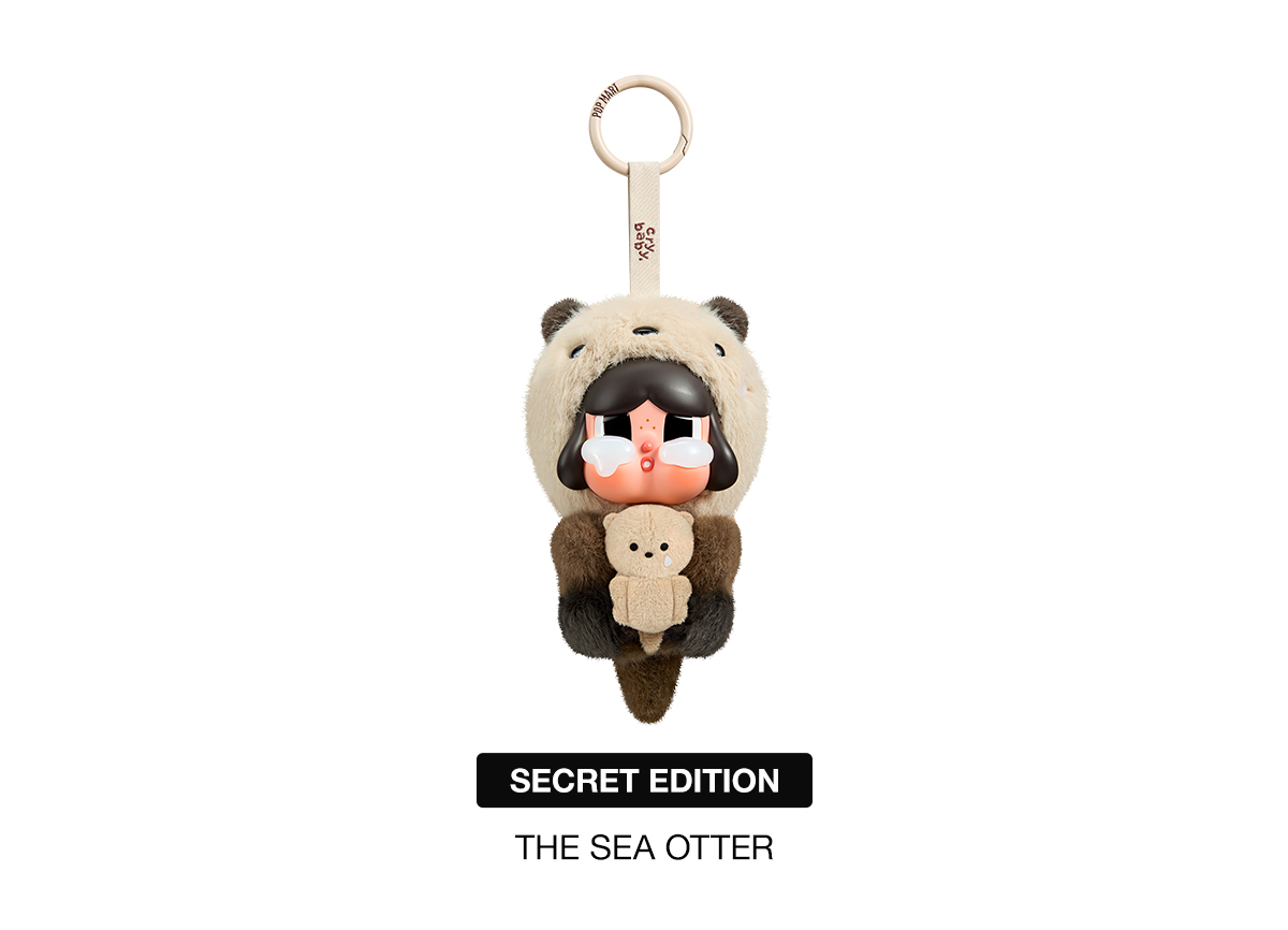 POP NOW:CRYBABY Cry Me An Ocean Series- Vinyl Plush Pendant Blind