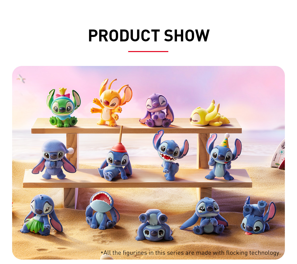 POP MART スティッチ Little Emotion Disney Stitch Little Emotions Series Figures - POP MART (Indonesia)