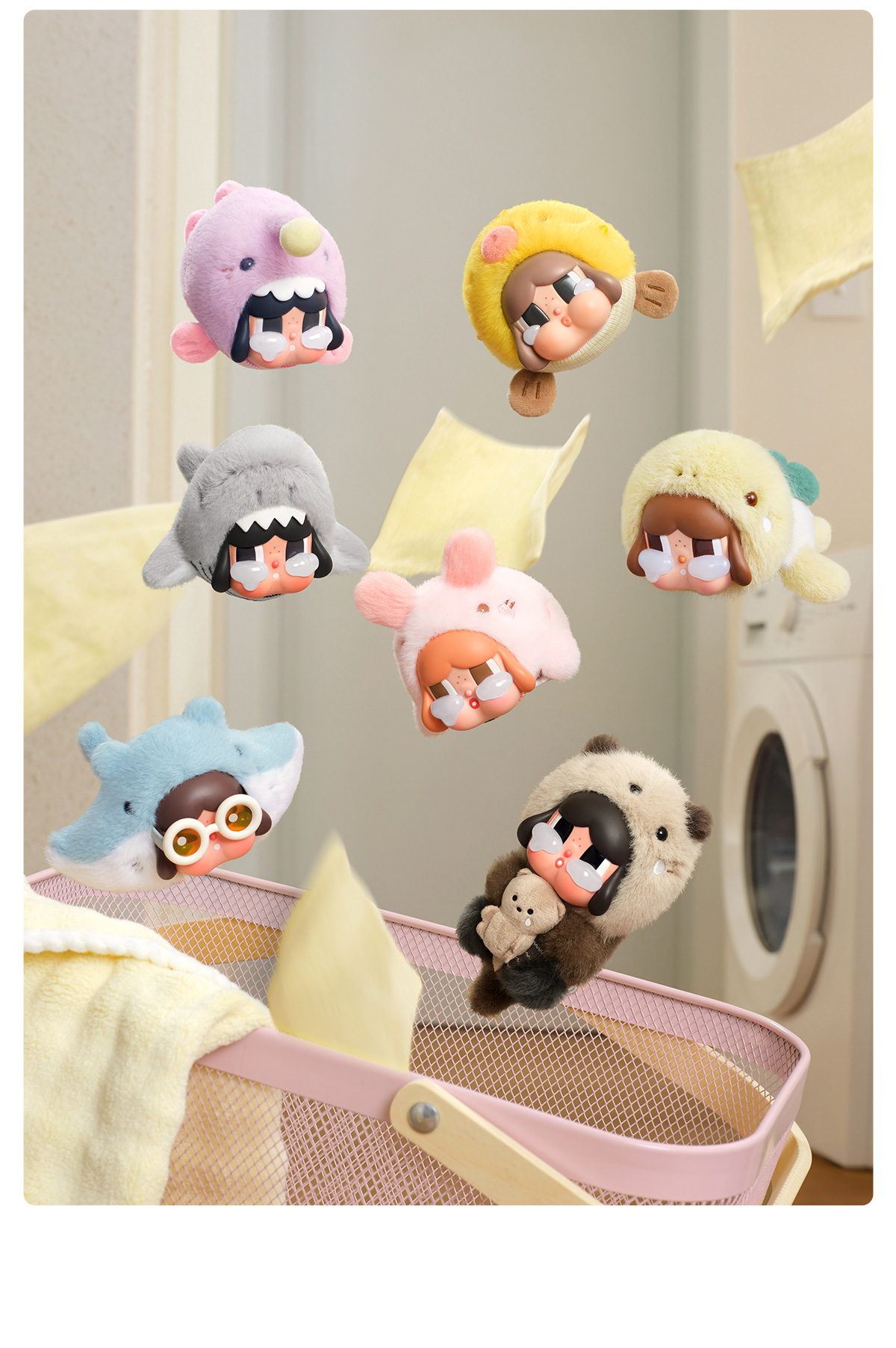 CRYBABY Cry Me An Ocean Series- Vinyl Plush Pendant Blind Box