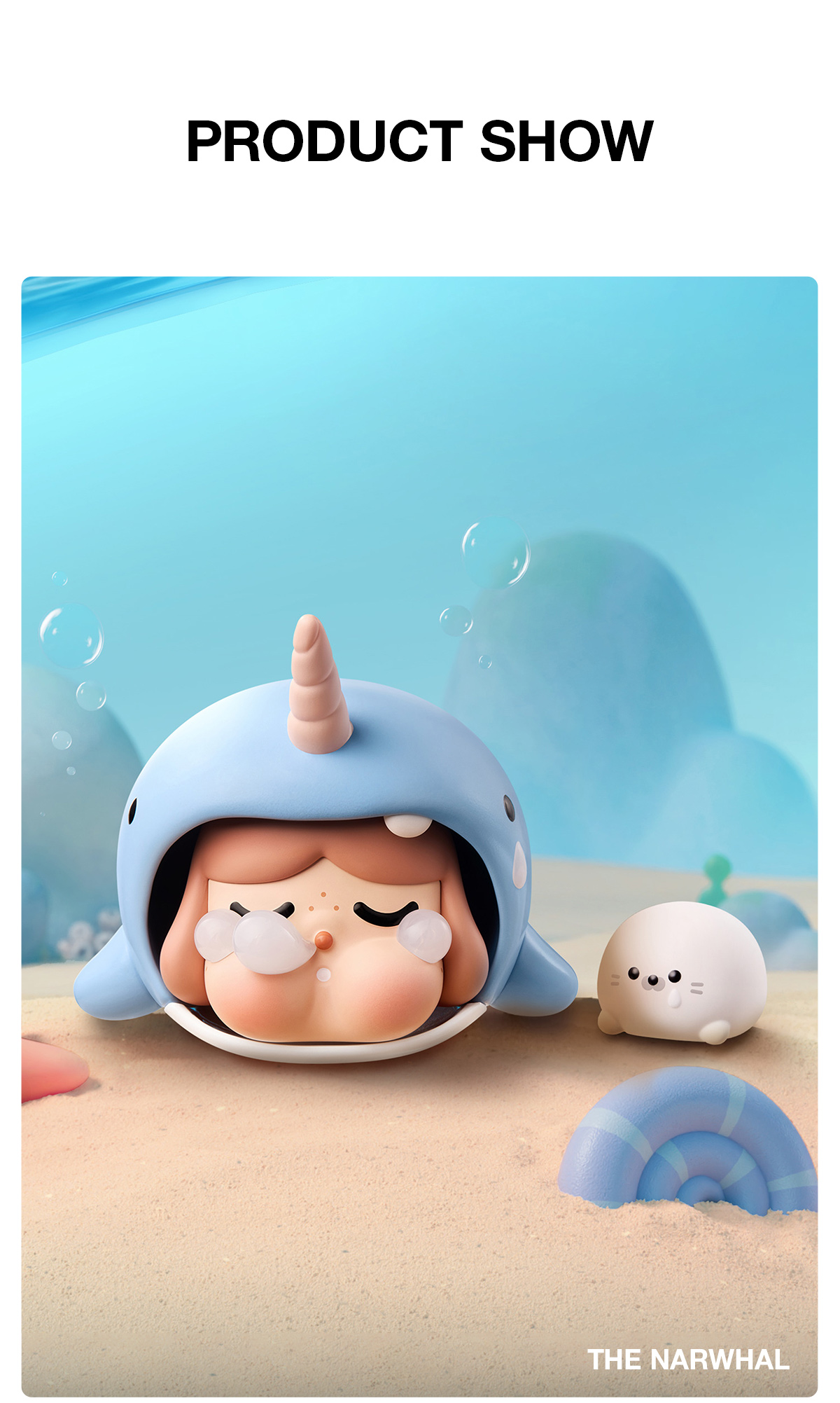 CRYBABY Cry Me an Ocean Series Figures - POP MART (New Zealand)