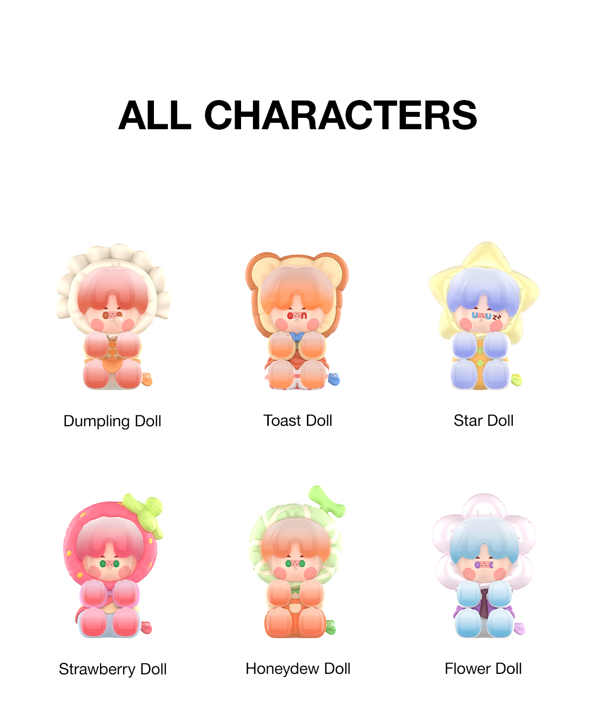 PINO JELLY I'm Your Doll Series Figures - POP MART (Belgium)