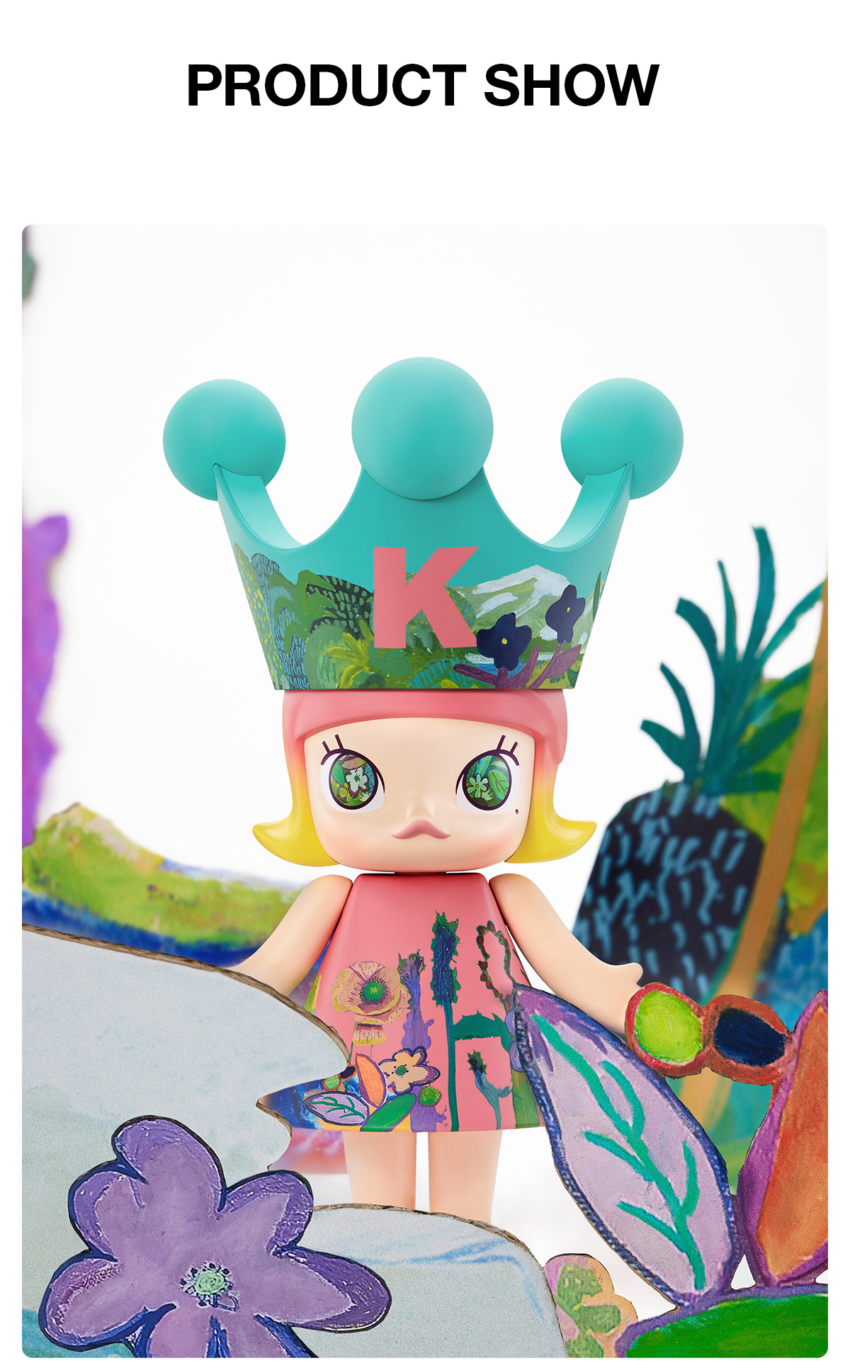 MEGA ROYAL MOLLY 1000% Childishness 2026 - POP MART (Singapore)