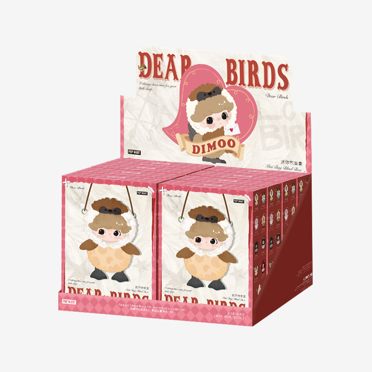 Dear Birds 시리즈 미니 백 - POP MART (Japan)