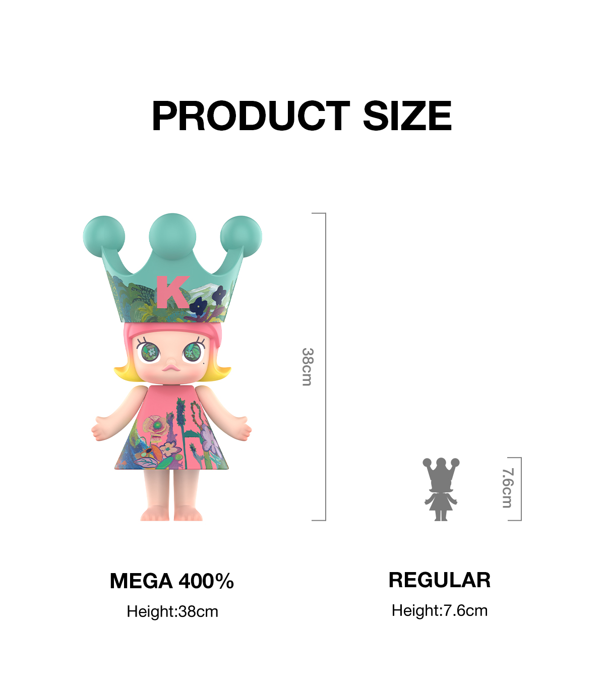 MEGA ROYAL MOLLY 400% Childishness 2026 - POP MART (Czech Republic)