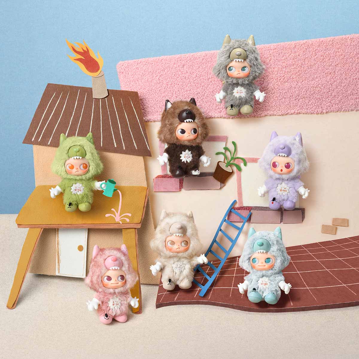 ZSIGA I'm Zsiga シリーズ ぬいぐるみペンダント - POP MART (Japan)