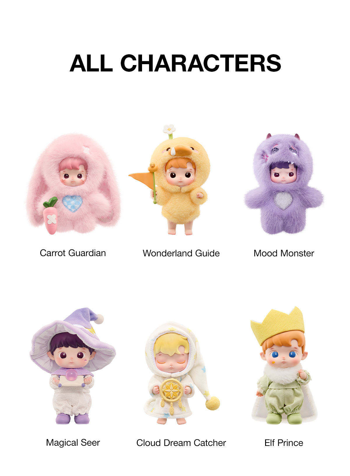 POP NOW:HACIPUPU Enchanted Realm Tales Series MINI Action Figure