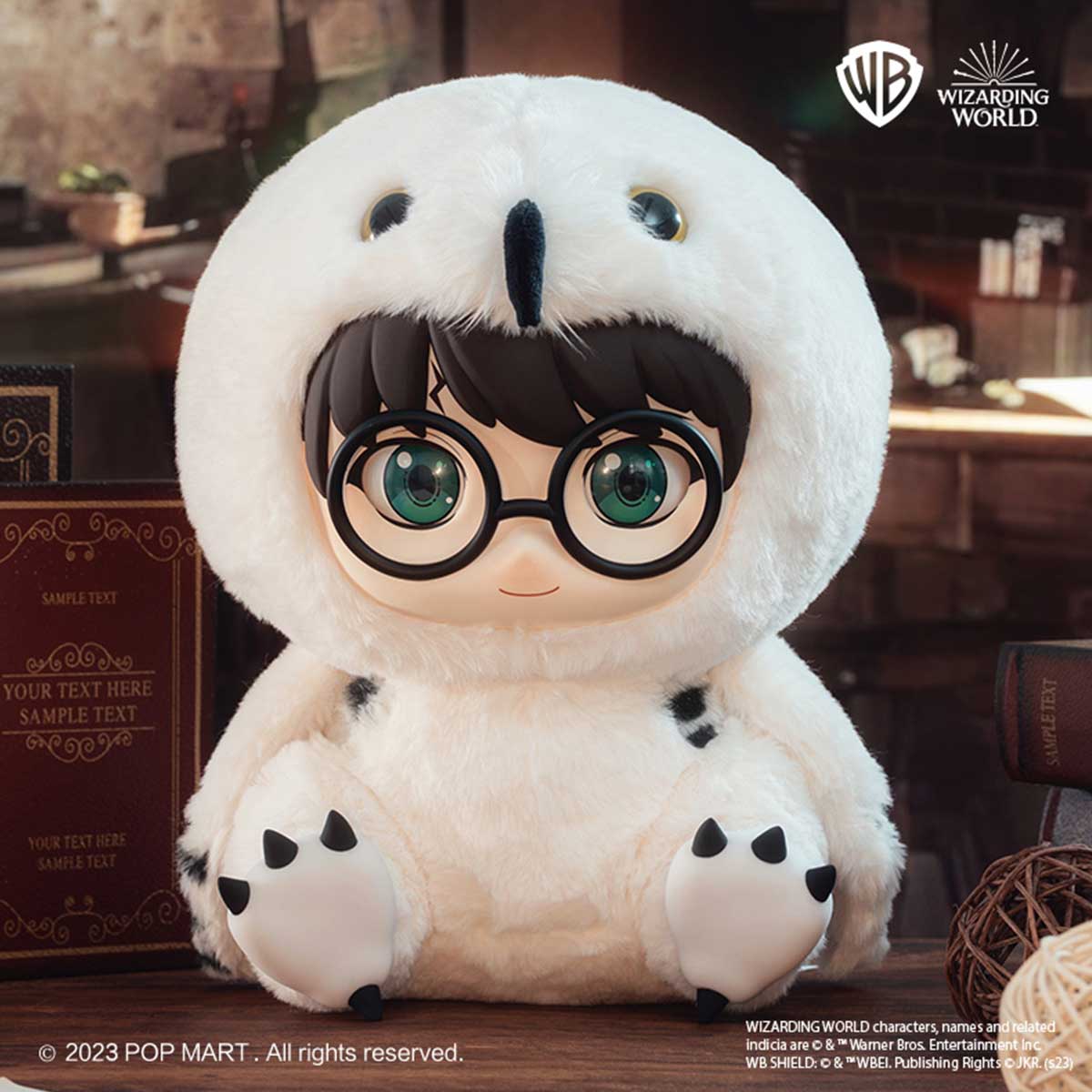 Harry Potter PVC Stuffed Toy Bubo scandiaca POP MART (Indonesia)