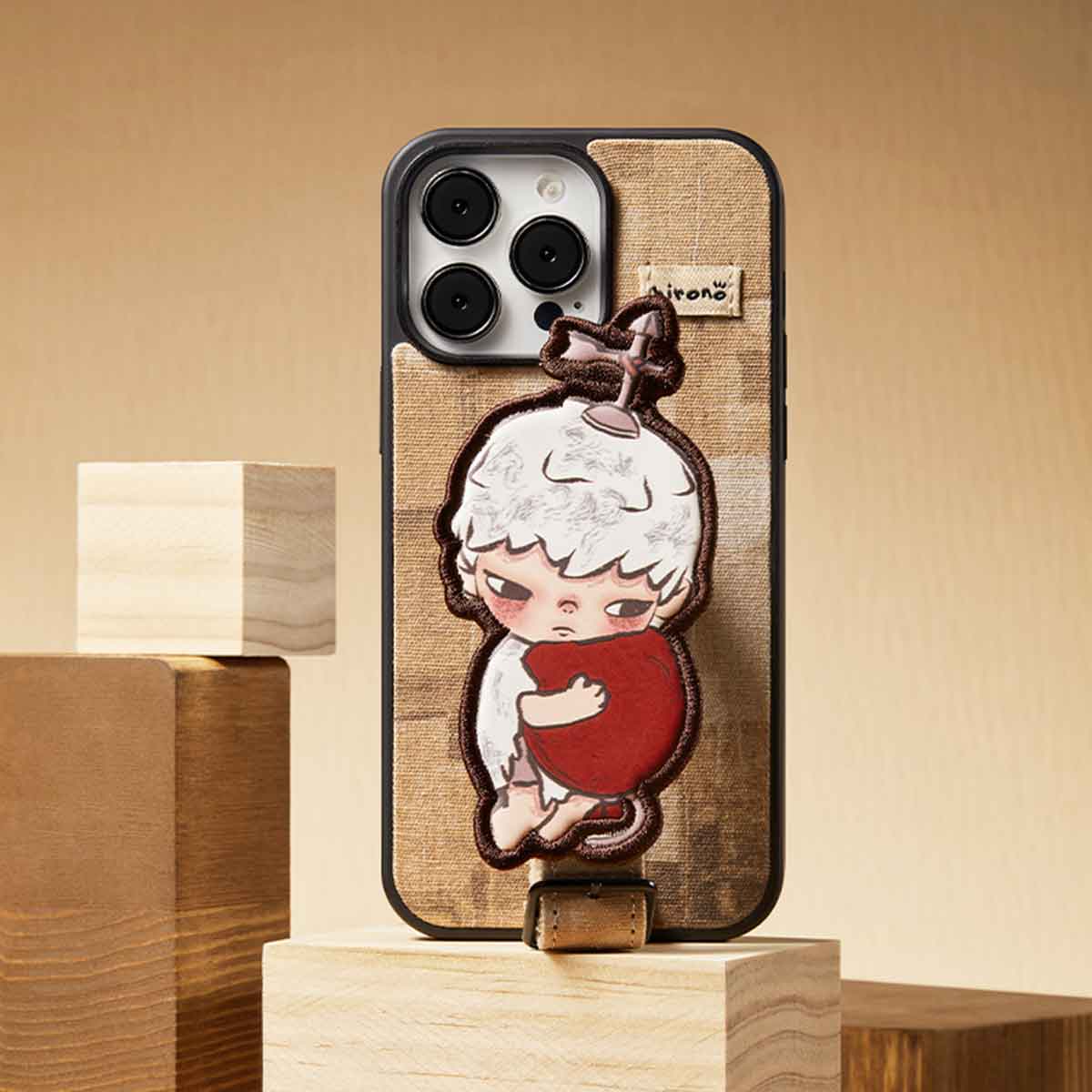 Hirono Mime Series-Lanyard Phone Case - POP MART (Thailand)