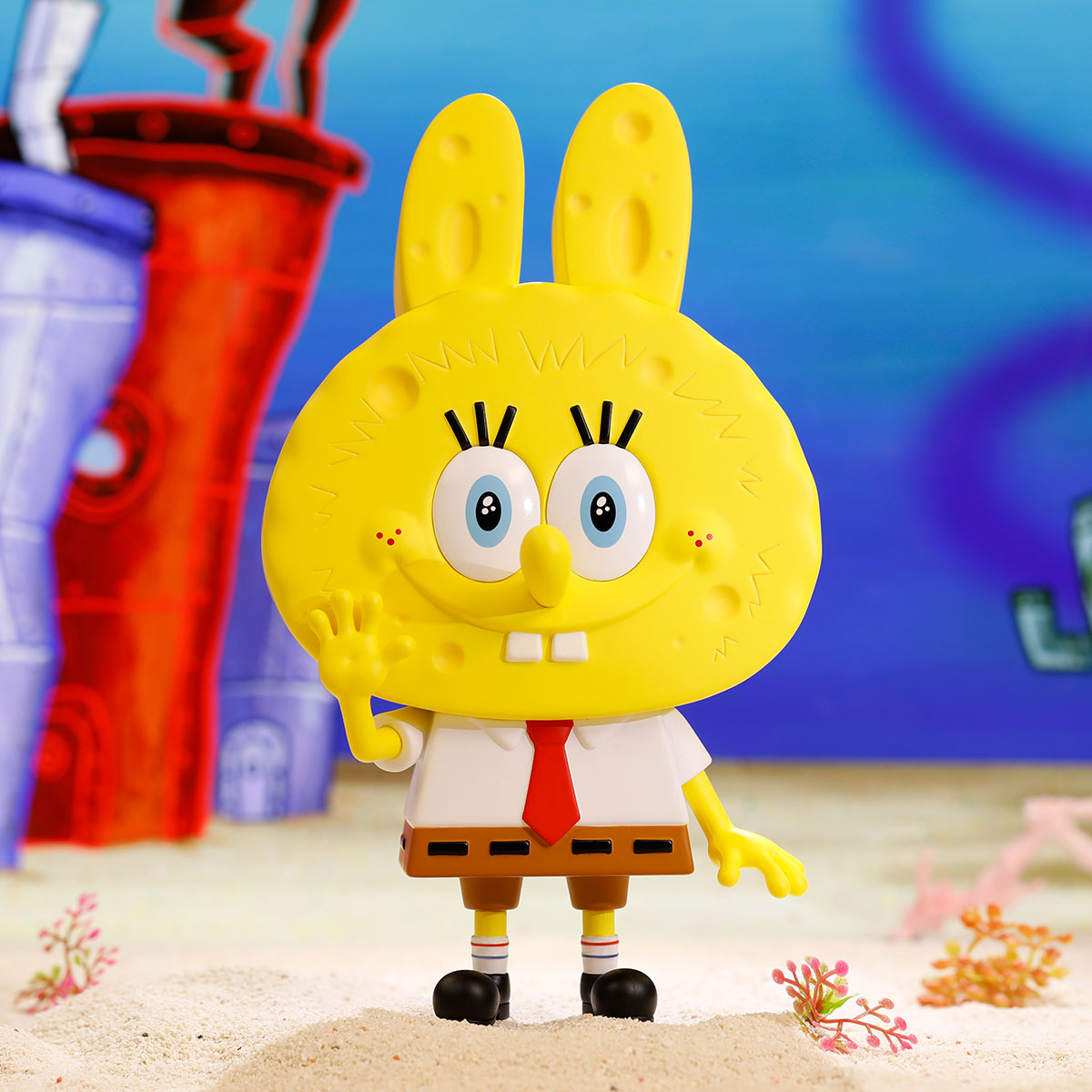 The Monsters LABUBU x SpongeBob 200% Figurine - POP MART (Singapore)