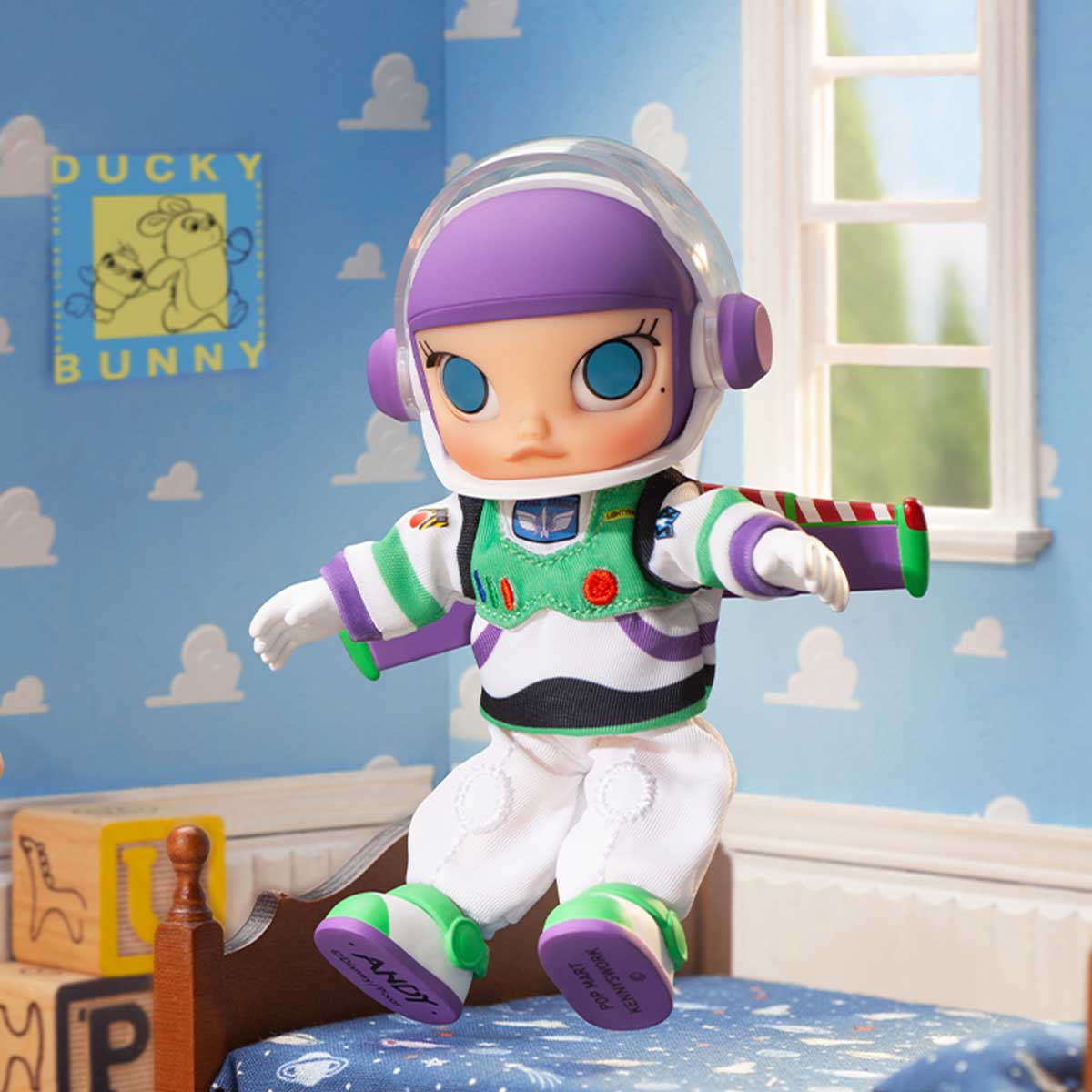 【メーカー再生品】 Action Lightyear Buzz MOLLY Figure (Japan) MART POP - アメコミ