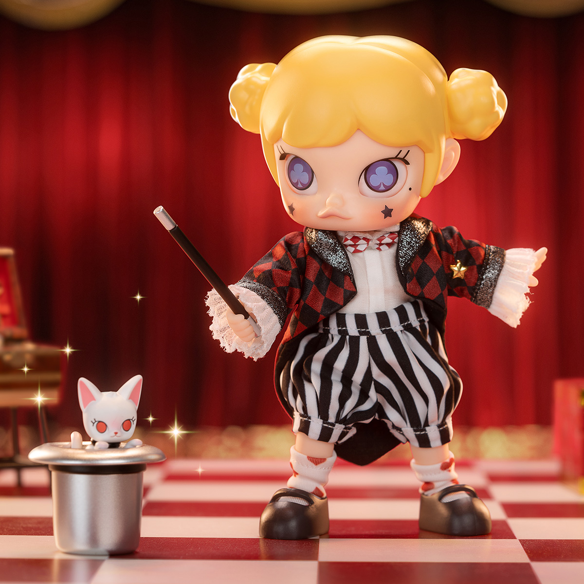 POP MART Molly Magic Showアクションフィギュア MOLLY Magic Show Action Figure – TOYSEZ
