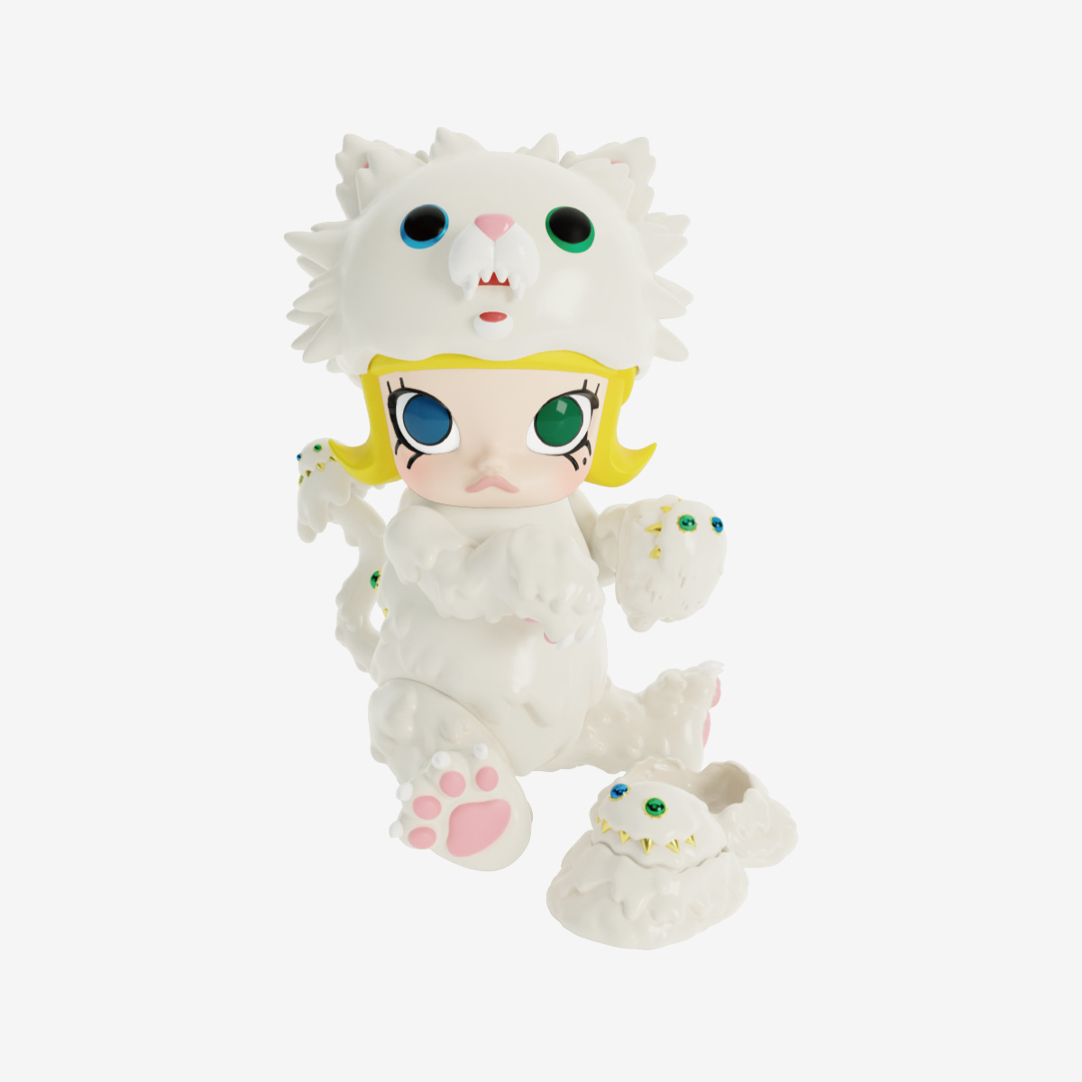 XL Erosion Molly by INSTINCTOY x Kenny Wong x POP MART - The Toy Chronicle