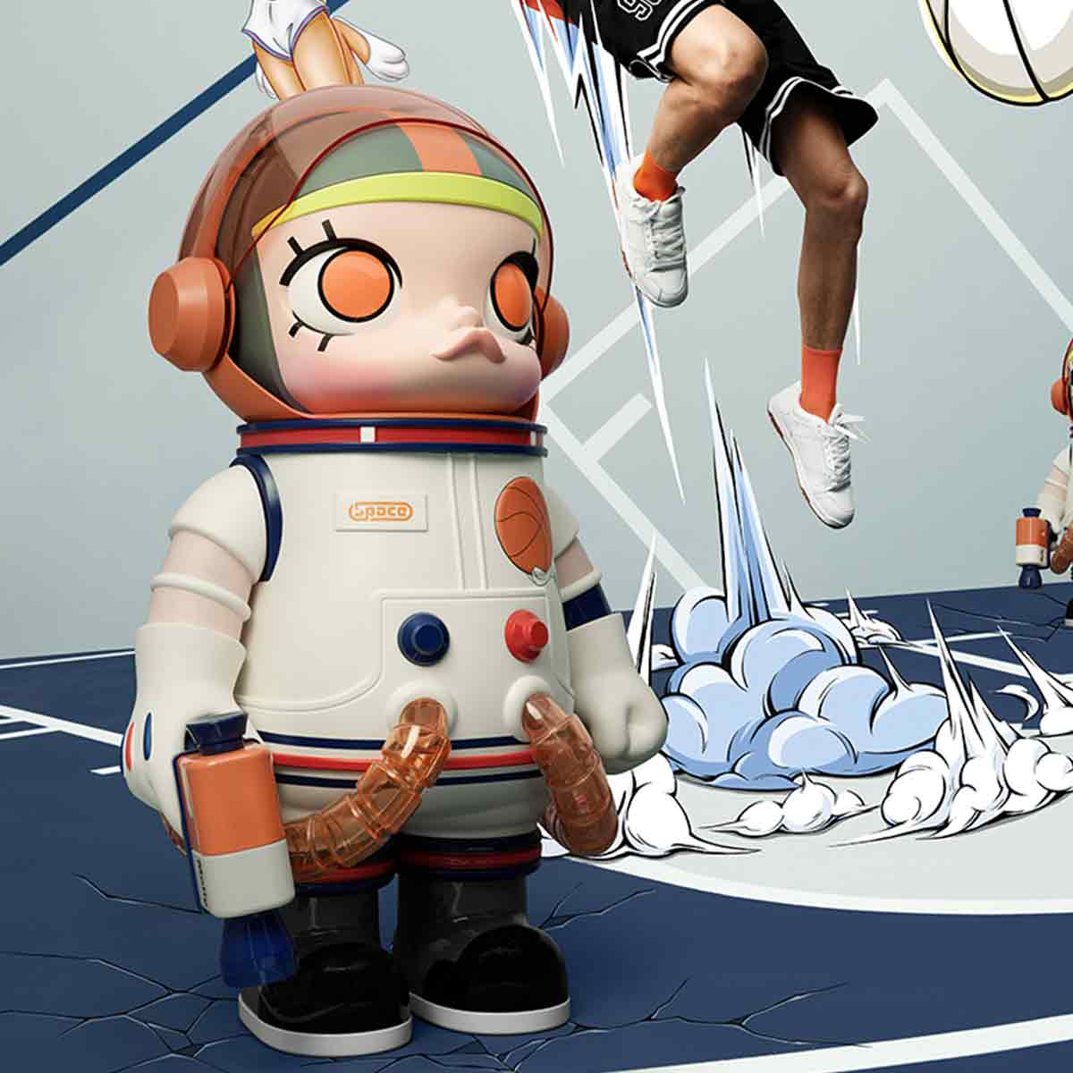 MEGA SPACE MOLLY 400% SPACE JAM - POP MART (France)