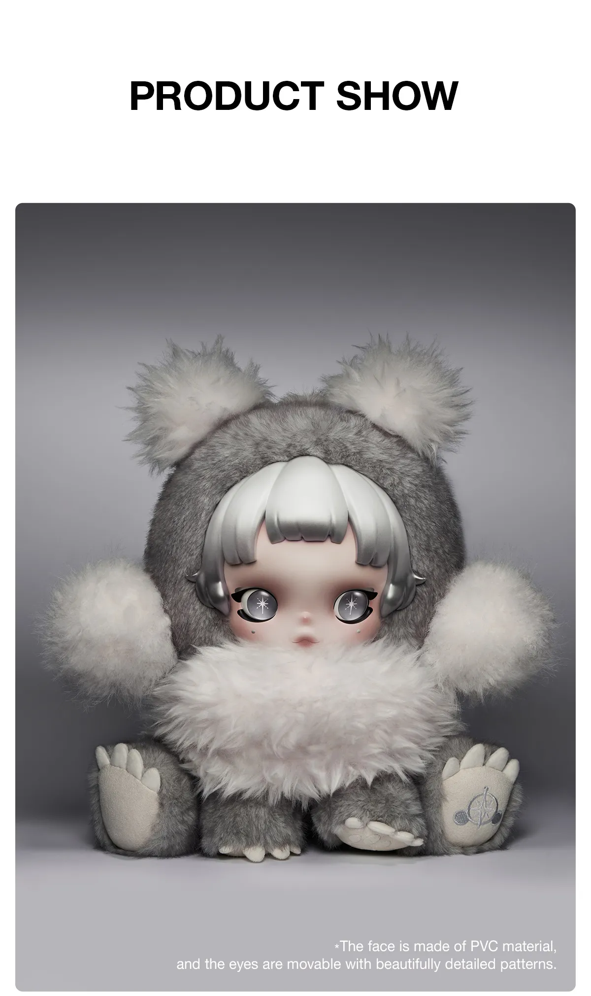 θ SKULLPANDA Punk Panda Plush Doll - POP MART (Australia)