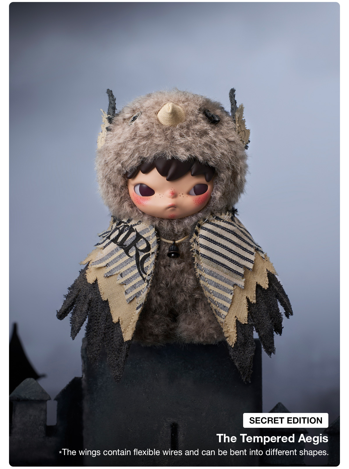 Hirono Mist-Walker Series - Plush Doll Pendant - POP MART (Japan)