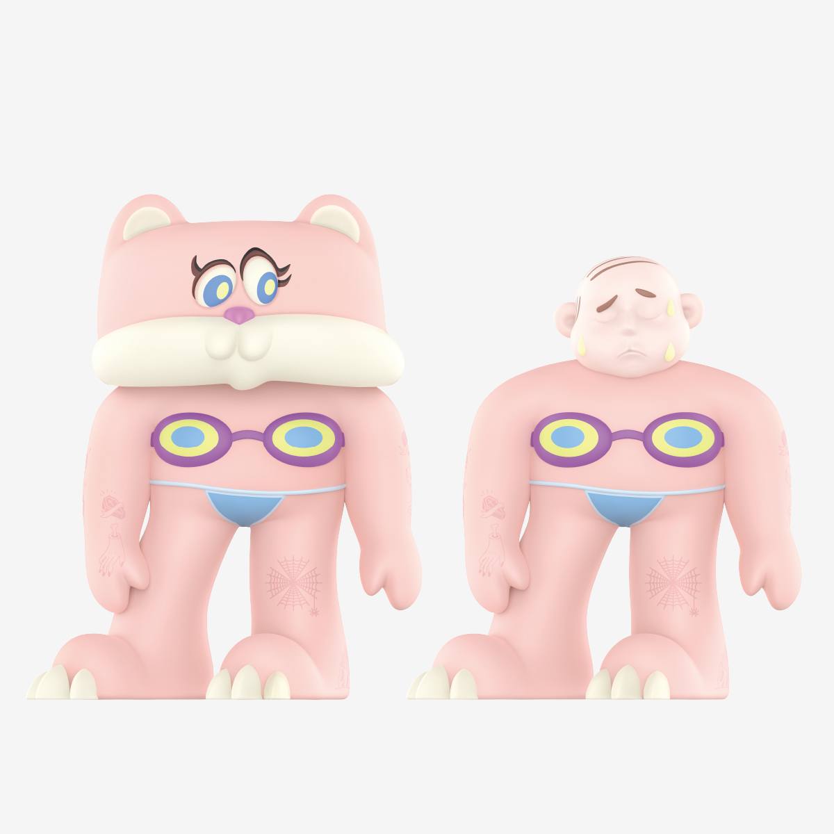 CoolrainLABO Oh Face Series - POP MART (Denmark)