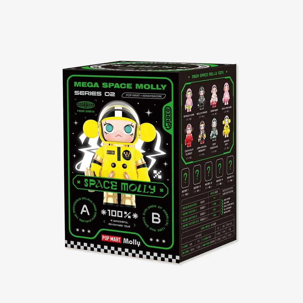MEGA SPACE MOLLY 100% Series 2- B - POP MART (Malaysia)
