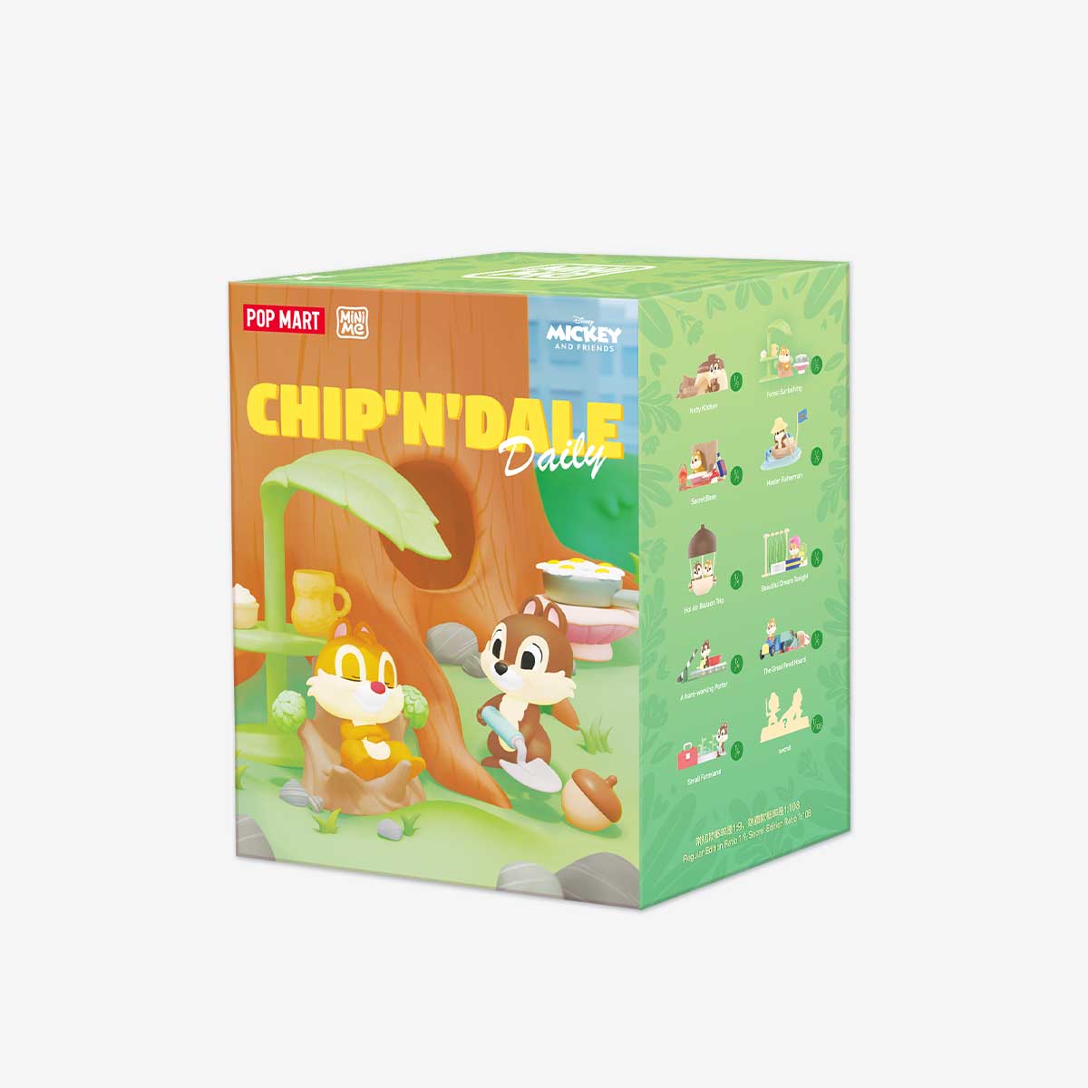 Chip 'n' Dale Daily Series Scene Sets - POP MART (France)