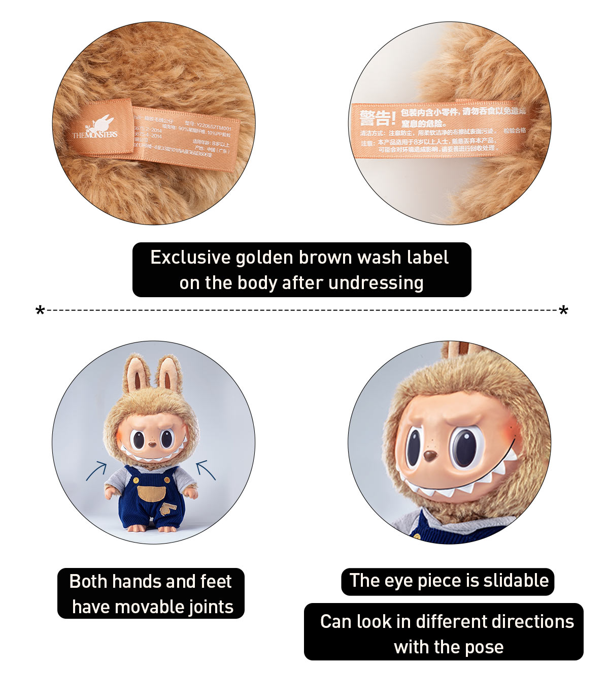 LABUBU Time to Chill-Vinyl Plush Doll - POP MART (Thailand)