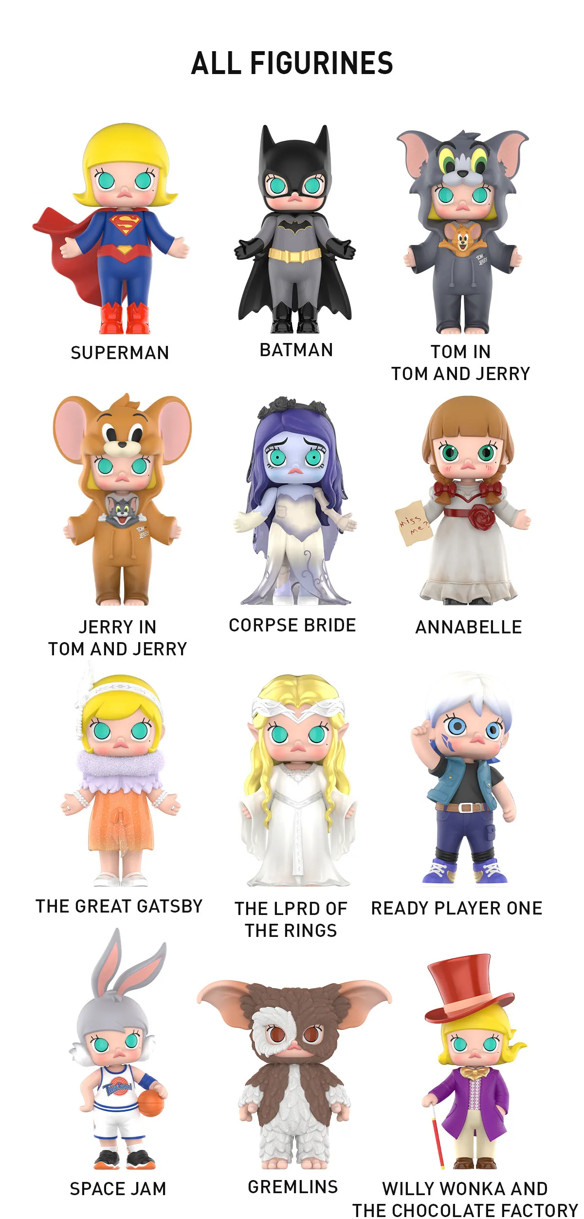 Molly x Warner Bros.100th Anniversary Series - POP MART (Netherlands)