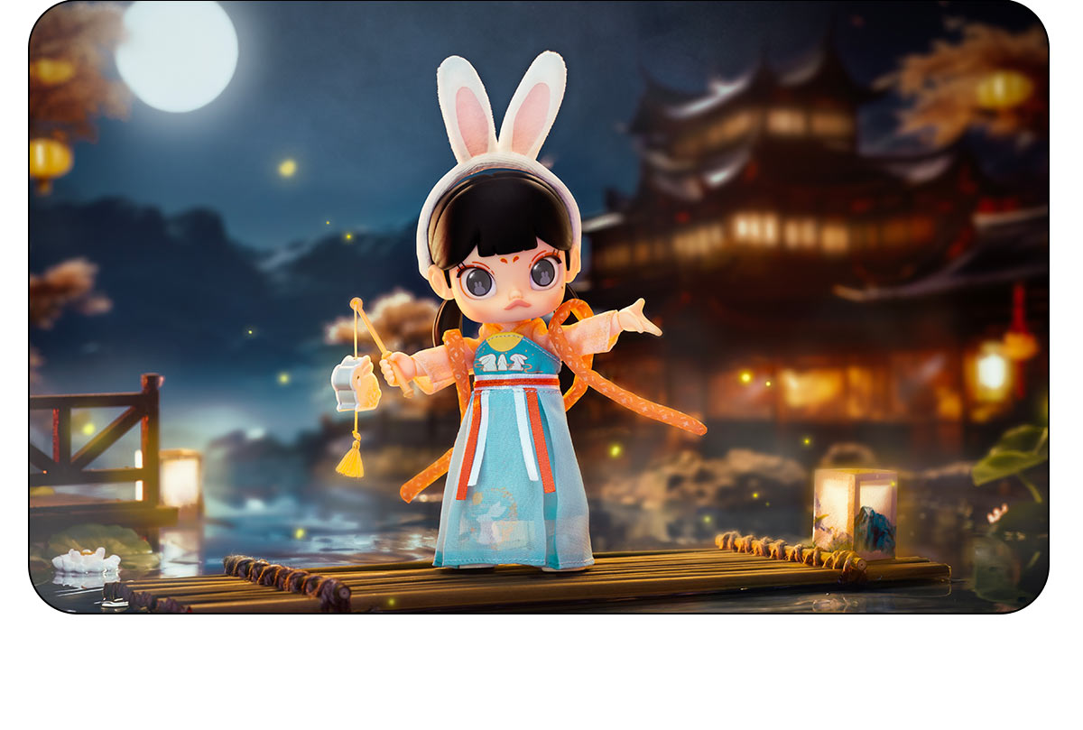 MOLLY Lantern Show アクションフィギュア　POP MART MOLLY Lantern Show Action Figure | Designer Figurine | Pop