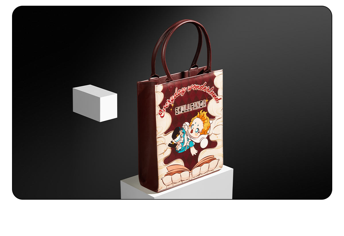 SKULLPANDA Everyday Wonderland Series-Tote Bag - POP MART (Japan)
