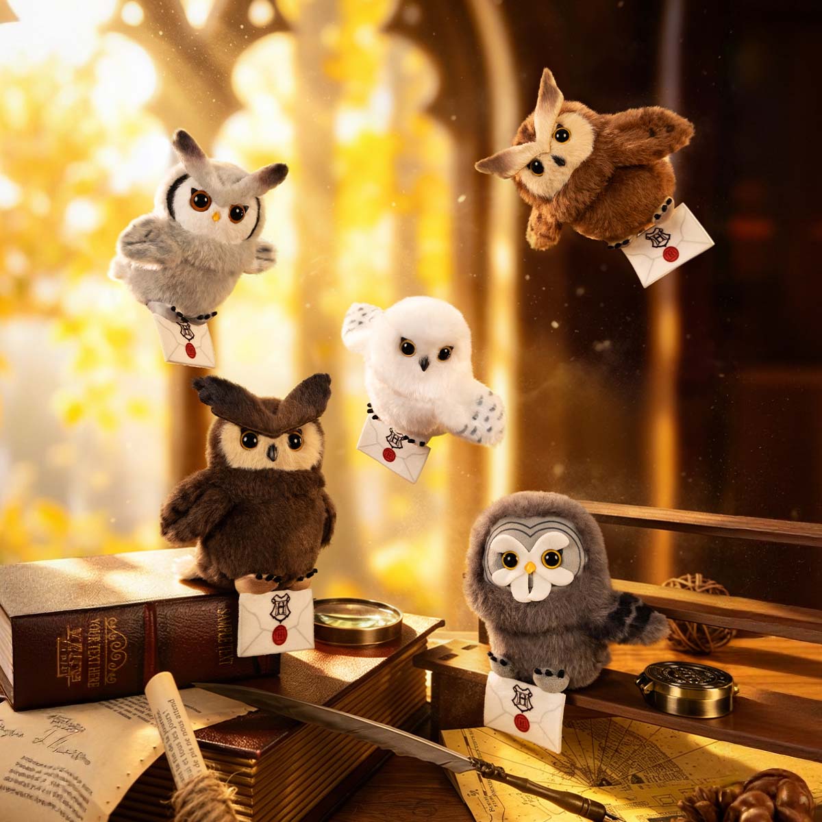 Harry Potter Owl ぬいぐるみペンダント - POP MART (Japan)