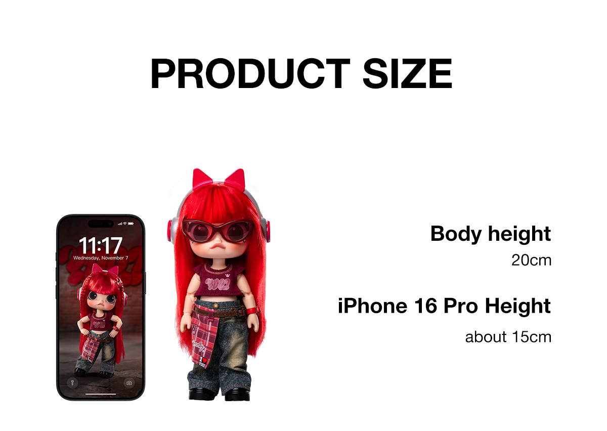 POP NOW:MOLLY × YUQI Series 1/8 Action Figure - POP MART (Singapore)