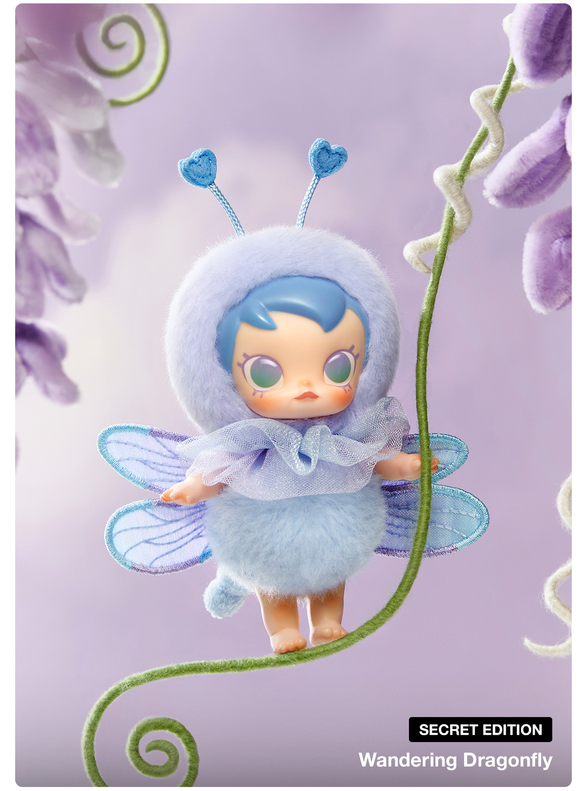 POPMART Baby Molly Buggy Room シークレット Baby Molly Buggy Roam Series - Vinyl Plush Pendant Blind Box - POP