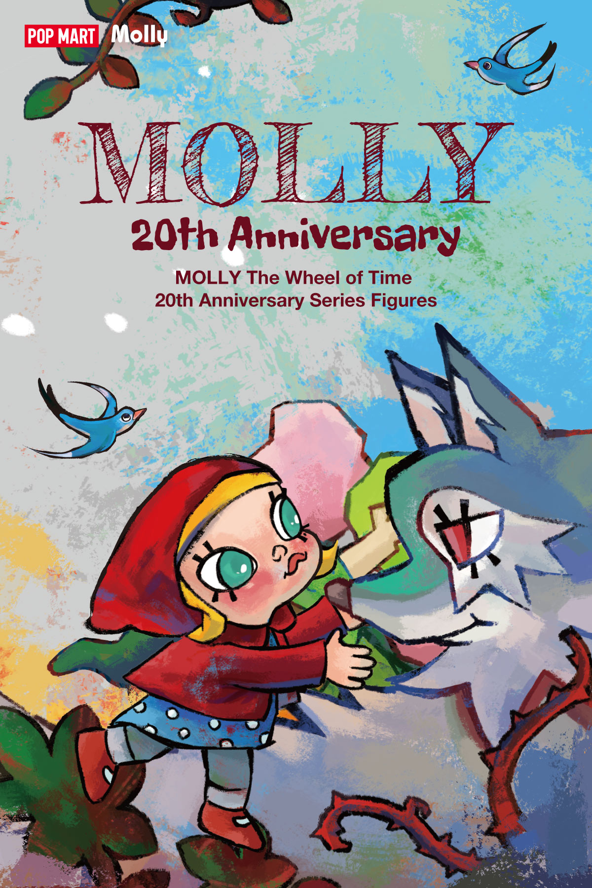 MOLLY The Wheel of Time 20th Anniversary Series Figures - POP MART