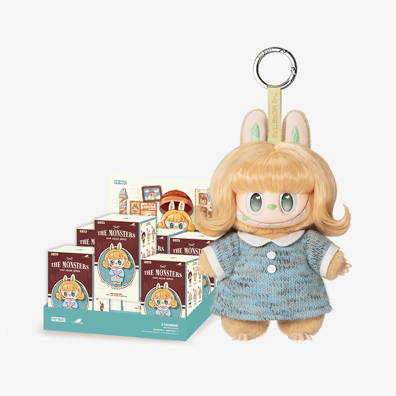 THE MONSTERS ヘアサロン シリーズ ぬいぐるみペンダント | POP MART