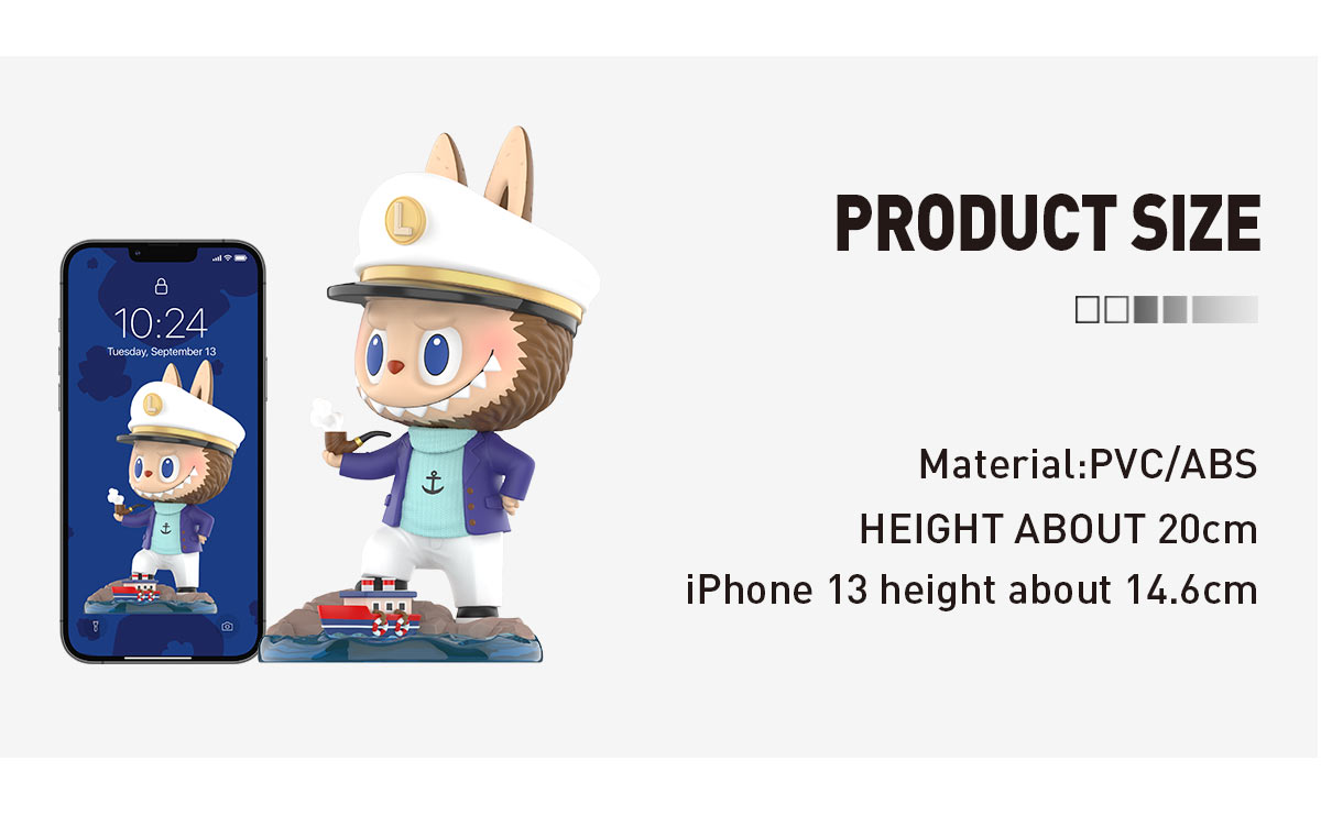 LABUBU Captain Figurine - POP MART (United Kingdom)