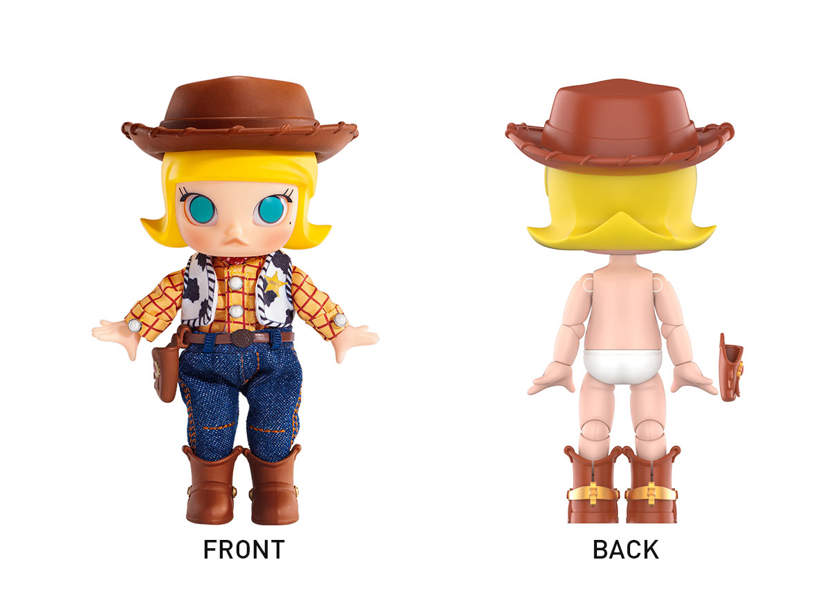 MOLLY Woody Action Figure - POP MART (France)