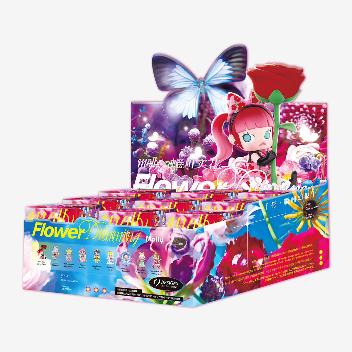 Molly× Mika Ninagawa Flower Dreaming Series - POP MART