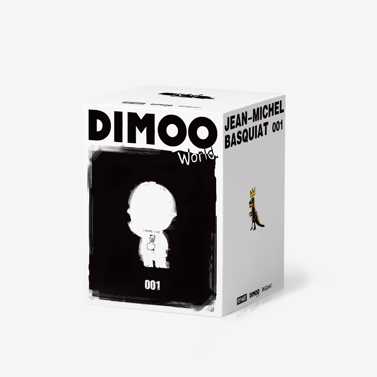 Dimoo X Jean-Michel Basquiat 001 FIgurine - POP MART (Switzerland)