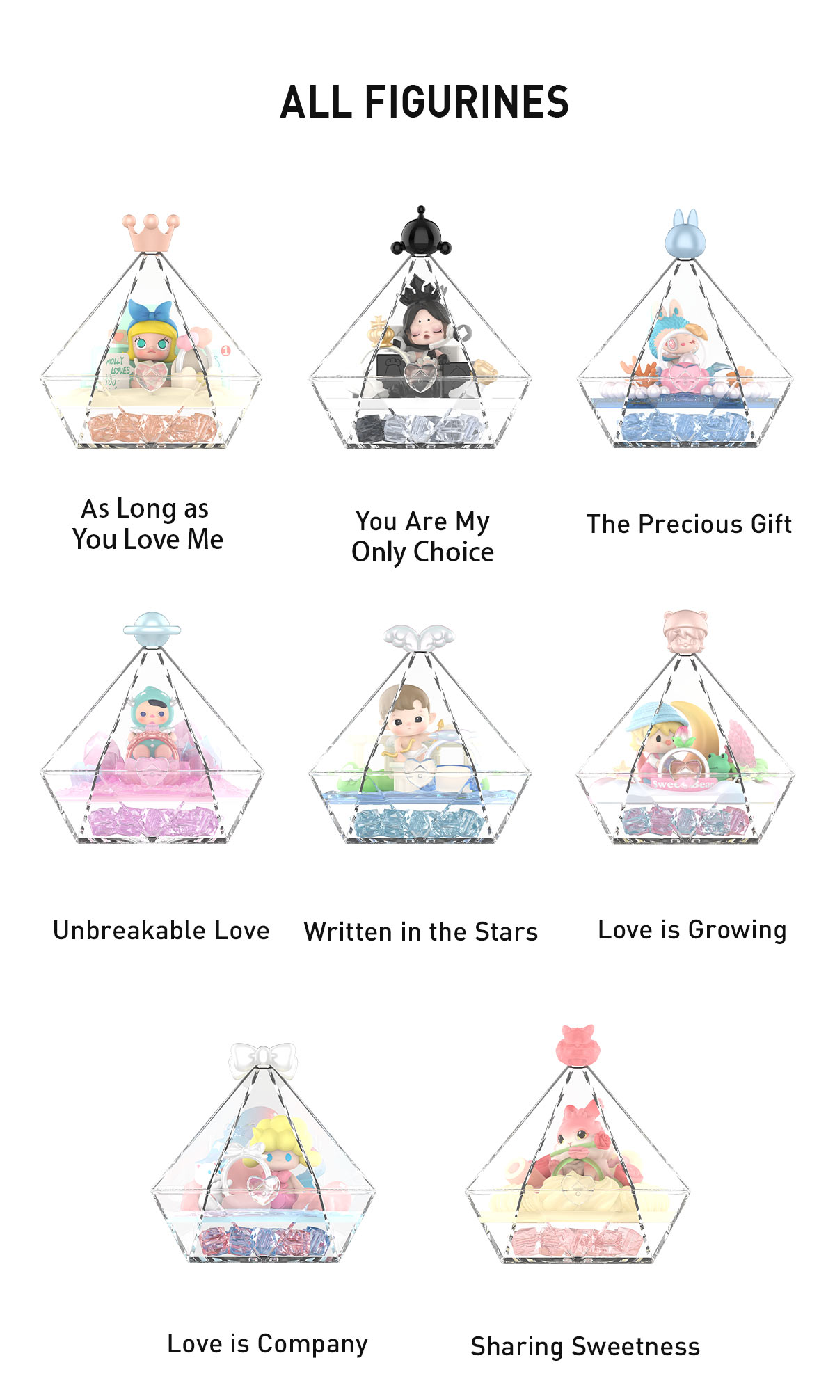 Wishes at Your Fingertips Series Scene Set - POP MART (Japan)