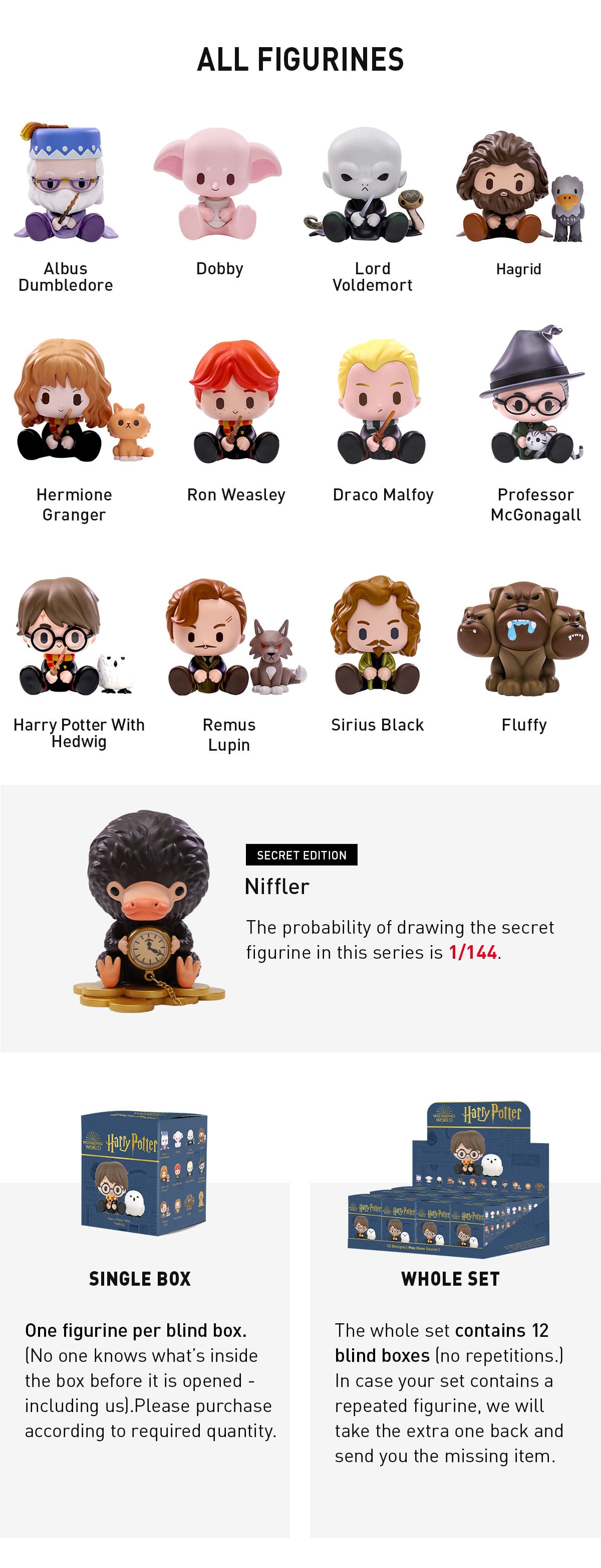 Harry Potter Wizarding World Animal Series - POP MART (Singapore)